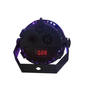 Mini Refletor Canhão Led 12 Leds Rgbw Dmx Digital Bivolt