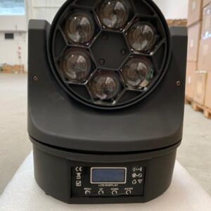 Moving Mini Bee Eye 90w – 6 Leds De 15w Rgbw Quadriled