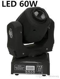 Moving Head Spot Led Osram 60w 8 Cores + 8 Desenhos Dmx Dj