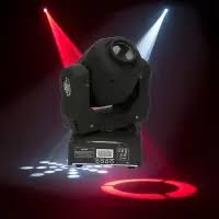 Mini Spot Led Moving Head 10w 7 Desenhos + Rgbw Strobo