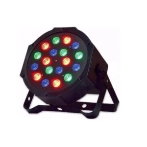 parled slim plastico 18x1w rgb