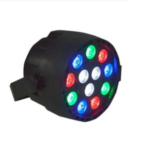 Mini Refletor Canhão Led 12 Leds Rgbw Dmx Digital Bivolt