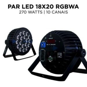 PAR LED 18X20W RGBWA INDDOOR